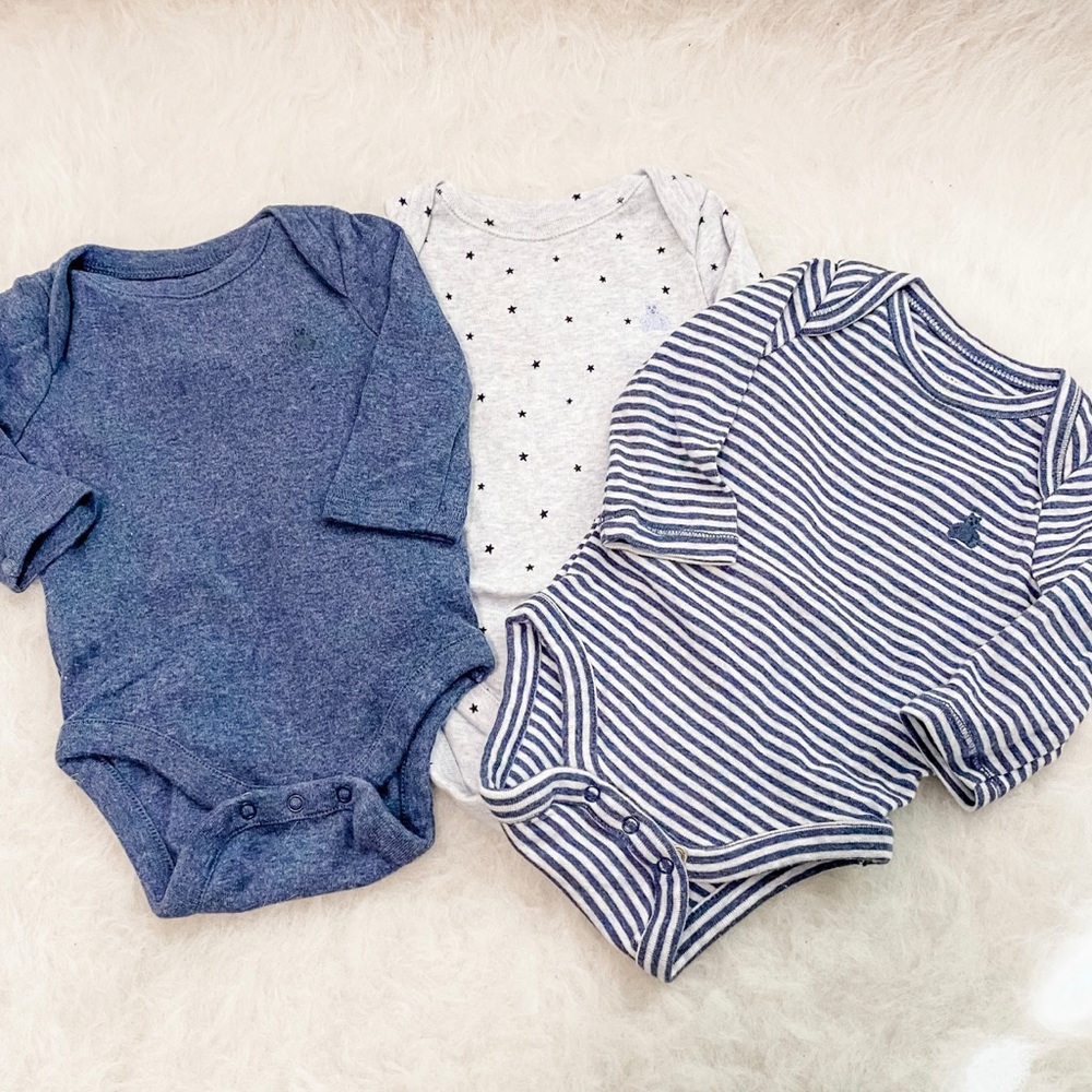 Baby GAP long sleeve bodysuits